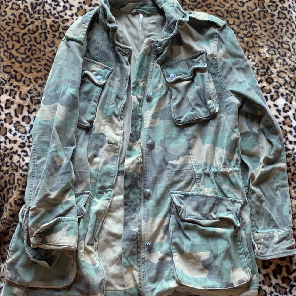 Free people army jacket
